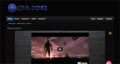 Desktop Screenshot of lethalenemies.com